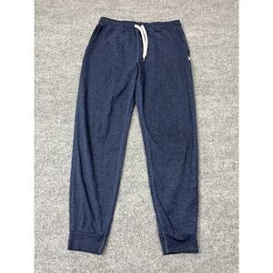 Vuori Performance Jogger S DreamKnit Tapered Drawstring Workout Athletic Blue